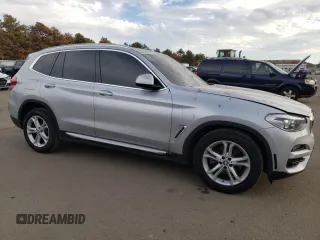 2021 BMW X3 xDrive30i with VIN 5UXTY5C0XM9H30211, listed as a Copart auction lot 41452455 with 42,884 mi miles and Non Repairable. Bid and sale history available at DreamBid. Image 4.