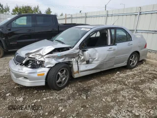 2003 Mitsubishi Lancer OZ-Rally with VIN JA3AJ86E93U602975, listed as a Copart auction lot 71230024 with 0 mi miles and Salvage Title. Bid and sale history available at carsss.com. Image 1.