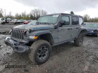 2023 Jeep Wrangler Rubicon z VIN 1C4JJXR68PW696504, wystawiony jako Copart lot #50996915 z przebiegiem 44 947 mil mil oraz Szkoda całkowita • Salvage title. Historia ofert i sprzedaży dostępna na DreamBid. Obrazek 1.