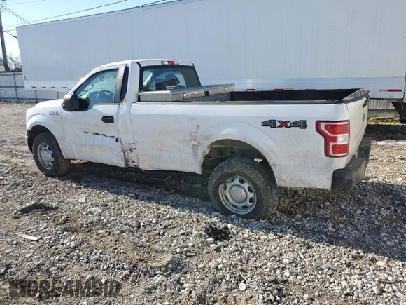 2018 Ford F-150 XL с VIN 1FTMF1EB6JKE03244, выставлен на аукционе Copart как лот 42908695 с пробегом 123 091 миль миль и Списание • Salvage title. История ставок и продаж доступна на DreamBid. Изображение 2.