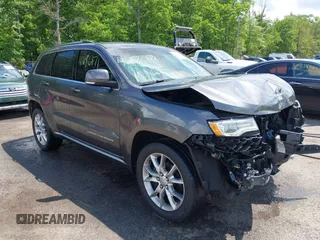 2016 Jeep Grand Cherokee Summit with VIN 1C4RJFJG2GC319086, listed as a IAAI auction lot 42186171 with 135,124 mi miles and . Bid and sale history available at DreamBid. Image 1.