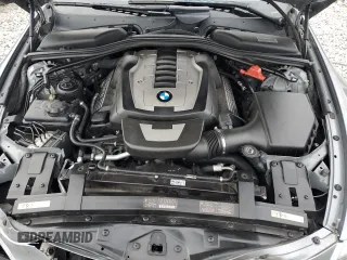 2008 BMW 6 Series 650i with VIN WBAEB53538CX62802, listed as a Copart auction lot 71491984 with 84,252 mi miles and Salvage Title. Bid and sale history available at carsss.com. Image 11.