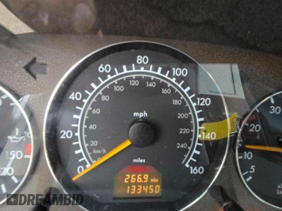 1999 Mercedes-Benz SL 500 with VIN WDBFA68FXXF184548, listed as a Copart auction lot 48104955 with 133,450 mi miles and Clean title. Bid and sale history available at DreamBid. Image 8.