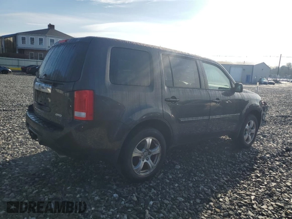 2012 Honda Pilot EX with VIN 5FNYF4H4XCB023484, listed as a Copart auction lot 51081405 with 184,056 mi miles and Clean Title. Bid and sale history available at DreamBid. Image 3.
