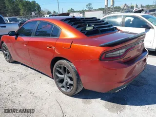 2020 Dodge Charger SXT with VIN 2C3CDXBG6LH249606, listed as a IAAI auction lot 41672492 with 93,580 mi miles. Bid and sale history available at carsss.com. Image 3.