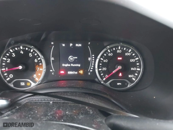 2018 Jeep Renegade Latitude with VIN ZACCJABB6JPH97400, listed as a IAAI auction lot 41588794 with 63,647 mi miles. Bid and sale history available at carsss.com. Image 7.