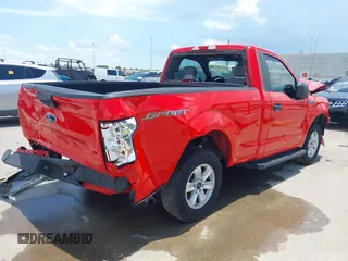 2018 Ford F-150 XL with VIN 1FTMF1CB8JKE22462, listed as a IAAI auction lot 42622267 with 72,931 mi miles and . Bid and sale history available at DreamBid. Image 4.