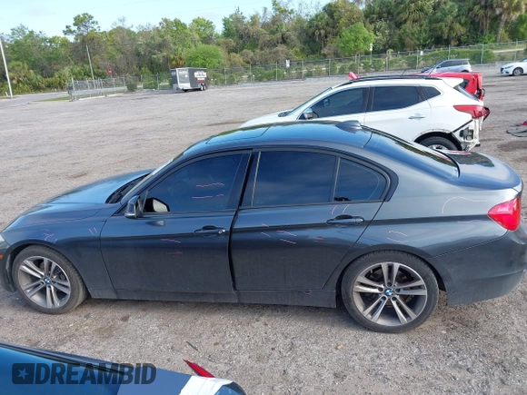 2014 BMW 3 Series 328i with VIN WBA3C1C52EK116956, listed as a IAAI auction lot 41907691 with 125,856 mi miles. Bid and sale history available at carsss.com. Image 14.
