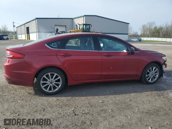 2017 Ford Fusion SE with VIN 3FA6P0H78HR338271, listed as a Copart auction lot 54930585 with 87,897 mi miles and Salvage Title. Bid and sale history available at carsss.com. Image 3.
