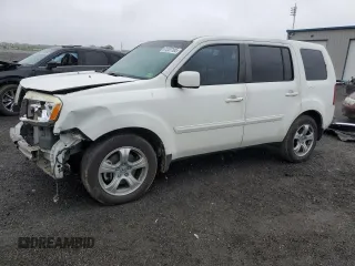 2013 Honda Pilot EX-L with VIN 5FNYF3H50DB038273, listed as a Copart auction lot 61257195 with 143,496 mi miles and Salvage title. Bid and sale history available at DreamBid. Image 1.