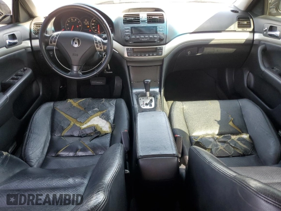 2005 Acura TSX with VIN JH4CL96885C004369, listed as a Copart auction lot 51478605 with 170,515 mi miles and Salvage Title. Bid and sale history available at carsss.com. Image 8.