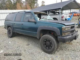1995 Chevrolet Suburban with VIN 1GNFK16K0SJ430411, listed as a Copart auction lot 79208624 with 316,229 mi miles and Salvage Title. Bid and sale history available at carsss.com. Image 4.