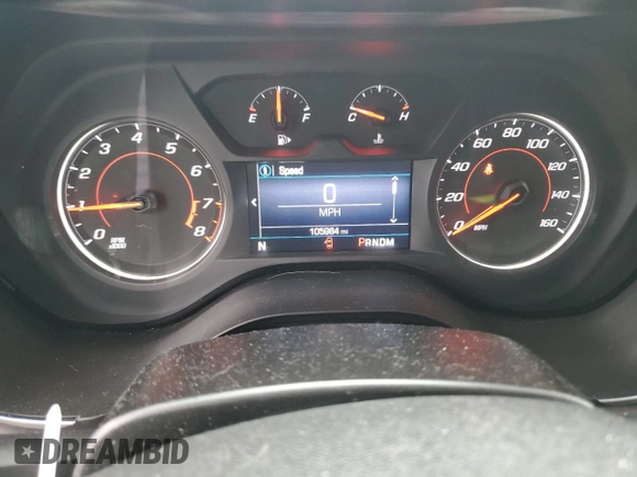 2019 Chevrolet Camaro 1LT with VIN 1G1FB3DS1K0127224, listed as a Copart auction lot 42144365 with 105,984 mi miles and Salvage Title. Bid and sale history available at carsss.com. Image 9.