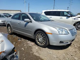 2008 Mercury Milan with VIN 3MEHM07Z68R612516, listed as a Copart auction lot 63377124 with 173,605 mi miles and Salvage Title. Bid and sale history available at carsss.com. Image 4.