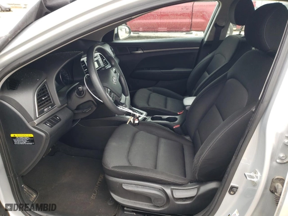 2018 Hyundai Elantra SE with VIN KMHD74LF2JU574223, listed as a Copart auction lot 49146625 with 80,370 mi miles and Salvage Title. Bid and sale history available at carsss.com. Image 7.
