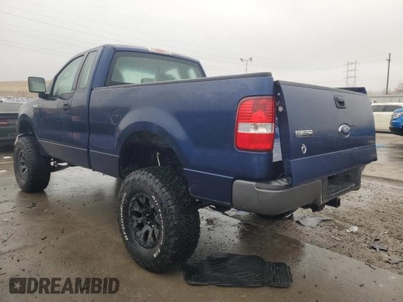 2008 Ford F-150 XL with VIN 1FTRF14W08KD80421, listed as a Copart auction lot 47890845 with 106,846 mi miles and Salvage Title. Bid and sale history available at carsss.com. Image 2.