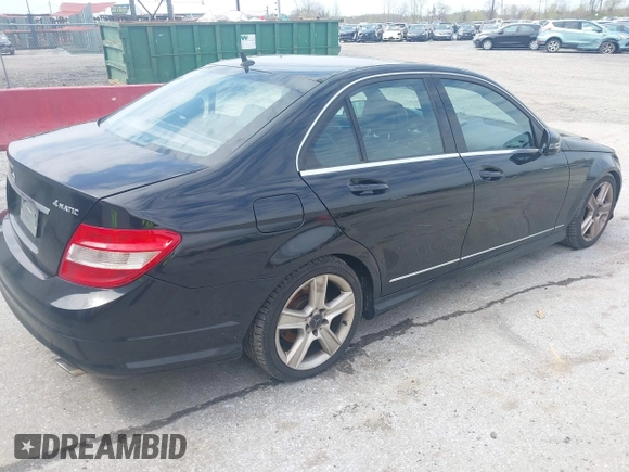 2011 Mercedes-Benz C 300 Sport with VIN WDDGF8BB3BR165099, listed as a IAAI auction lot 42019825 with 150,980 mi miles and . Bid and sale history available at DreamBid. Image 4.