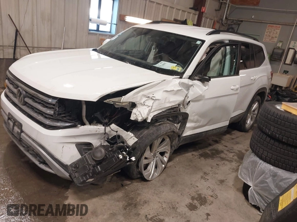 2023 Volkswagen Atlas SE with VIN 1V2HR2CA6PC510823, listed as a IAAI auction lot 41576865 with 22,991 mi miles and . Bid and sale history available at DreamBid. Image 17.