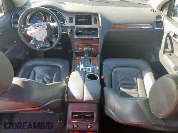 2015 Audi Q7 Premium Plus with VIN WA1LGAFEXFD007003, listed as a Copart auction lot 48522145 with 69,468 mi miles and Salvage Title. Bid and sale history available at DreamBid. Image 8.