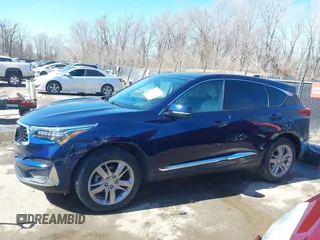 2021 Acura RDX w/Advance Package with VIN 5J8TC2H74ML015916, listed as a IAAI auction lot 41662208 with 40,678 mi miles. Bid and sale history available at carsss.com. Image 15.