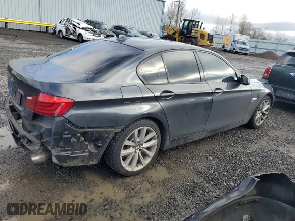 2011 BMW 5 Series 535i xDrive with VIN WBAFU7C59BC778083, listed as a Copart auction lot 48929435 with 105,700 mi miles and Salvage Title. Bid and sale history available at DreamBid. Image 3.