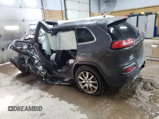 2014 Jeep Cherokee Limited z VIN 1C4PJMDS8EW190357, wystawiony jako Copart lot #49800565 z przebiegiem Nie podano mil oraz Czysty tytuł • Clean title. Historia ofert i sprzedaży dostępna na DreamBid. Obrazek 2.