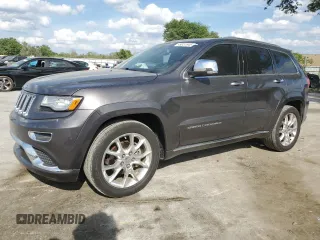 2015 Jeep Grand Cherokee Summit with VIN 1C4RJEJG6FC920316, listed as a Copart auction lot 49051945 with 120,429 mi miles and Salvage title. Bid and sale history available at DreamBid. Image 1.
