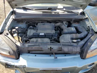 2009 Hyundai Tucson GLS with VIN KM8JM12B89U040907, listed as a Copart auction lot 50048415 with 130,851 mi miles and Salvage Title. Bid and sale history available at carsss.com. Image 12.