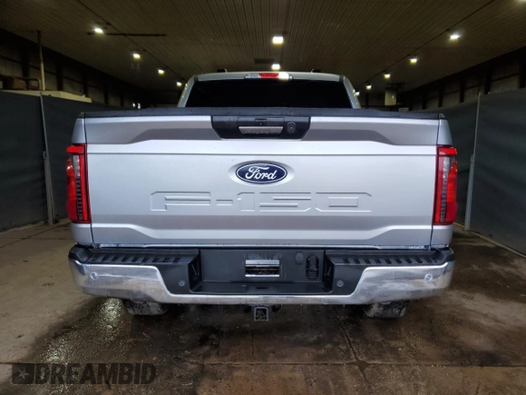 2024 Ford F-150 XLT with VIN 1FTFW3LD8RFA48252, listed as a Copart auction lot 51894425 with 46,217 mi miles and Clean Title. Bid and sale history available at carsss.com. Image 6.