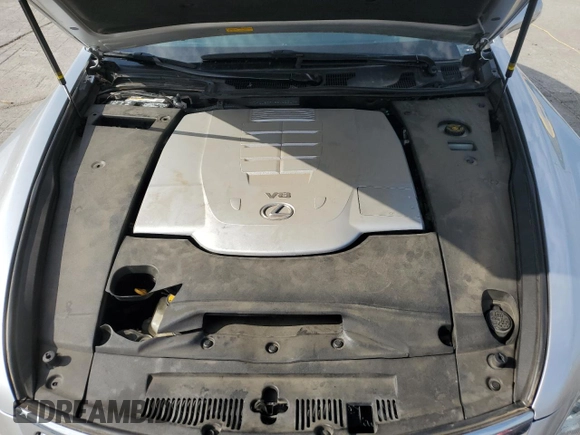 2011 Lexus LS 460 with VIN JTHBL5EF1B5105547, listed as a Copart auction lot 54480235 with 72,073 mi miles and Salvage title. Bid and sale history available at DreamBid. Image 11.