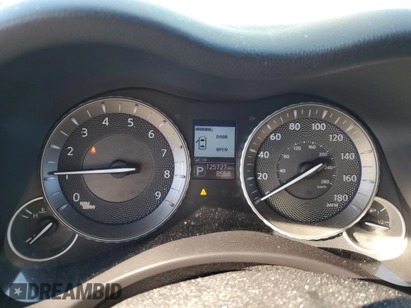 2018 Infiniti Q70 Luxe with VIN JN1BY1AR4JM220498, listed as a Copart auction lot 42338465 with 125,727 mi miles and Salvage title. Bid and sale history available at DreamBid. Image 9.