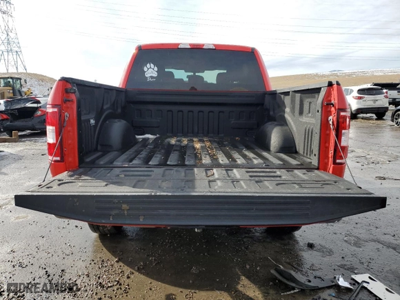 2019 Ford F-150 XL with VIN 1FTEW1E5XKFB18538, listed as a Copart auction lot 43058625 with 71,704 mi miles and Salvage Title. Bid and sale history available at carsss.com. Image 6.