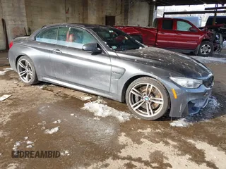 2017 BMW M4 with VIN WBS3U9C55HP970922, listed as a IAAI auction lot 41405271 with 61,953 mi miles. Bid and sale history available at carsss.com. Image 1.