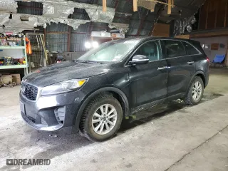 2019 Kia Sorento L with VIN 5XYPG4A30KG595620, listed as a Copart auction lot 52635285 with 114,136 mi miles and Salvage Title. Bid and sale history available at carsss.com. Image 1.