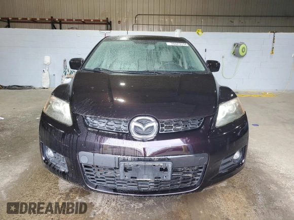 2007 Mazda CX-7 Sport with VIN JM3ER29LX70108101, listed as a Copart auction lot 76023534 with 114,076 mi miles and Salvage Title. Bid and sale history available at carsss.com. Image 5.