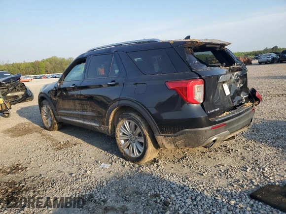 2020 Ford Explorer Limited z VIN 1FMSK8FH9LGA93347, wystawiony jako Copart lot #52611835 z przebiegiem 105 120 mil mil oraz Szkoda całkowita • Salvage title. Historia ofert i sprzedaży dostępna na DreamBid. Obrazek 2.