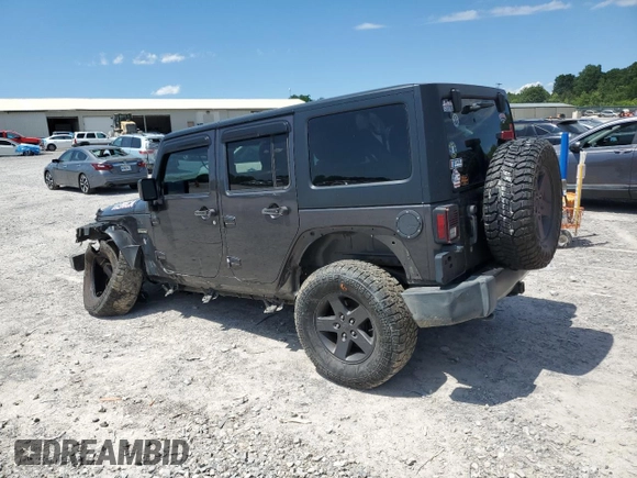 2016 Jeep Wrangler Unlimited Freedom с VIN 1C4BJWDG4GL153134, выставлен на аукционе Copart как лот 57954635 с пробегом 105 250 миль миль и Списание • Salvage title. История ставок и продаж доступна на DreamBid. Изображение 2.