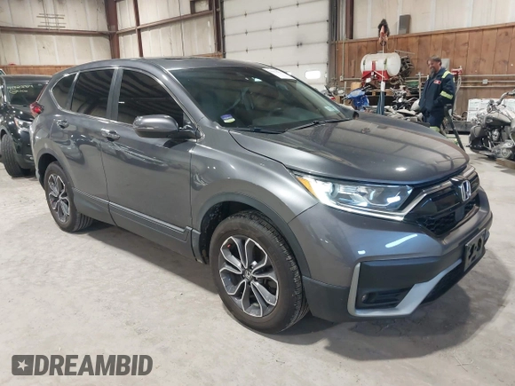 2020 Honda CR-V EX with VIN 2HKRW2H5XLH680868, listed as a IAAI auction lot 41914717 with 58,948 mi miles and . Bid and sale history available at DreamBid. Image 1.