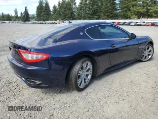 2012 Maserati GranTurismo S with VIN ZAM45KLAXC0063982, listed as a Copart auction lot 58490074 with 25,194 mi miles and Salvage Title. Bid and sale history available at carsss.com. Image 3.