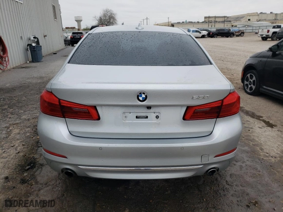 2017 BMW 5 Series 530i with VIN WBAJA5C37HG895944, listed as a Copart auction lot 46106285 with 0 mi miles and Clean Title. Bid and sale history available at carsss.com. Image 6.