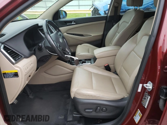 2016 Hyundai Tucson Limited z VIN KM8J33A27GU113407, wystawiony jako Copart lot #56000655 z przebiegiem 133 670 mil mil oraz Czysty tytuł • Clean title. Historia ofert i sprzedaży dostępna na DreamBid. Obrazek 7.