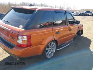 2006 Land Rover Range Rover Sport SC with VIN SALSH23466A930184, listed as a IAAI auction lot 41827136 with 127,374 mi miles and . Bid and sale history available at DreamBid. Image 17.