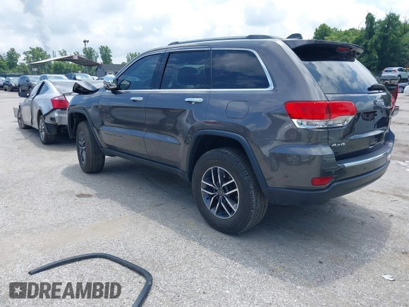 2019 Jeep Grand Cherokee Limited z VIN 1C4RJFBGXKC642891, wystawiony jako IAAI lot #42713804 z przebiegiem 53 910 mil mil oraz . Historia ofert i sprzedaży dostępna na DreamBid. Obrazek 3.
