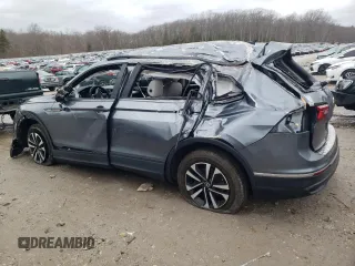 2022 Volkswagen Tiguan S z VIN 3VV1B7AX0NM131082, wystawiony jako Copart lot #47800415 z przebiegiem 59 966 mil mil oraz Szkoda całkowita • Salvage title. Historia ofert i sprzedaży dostępna na DreamBid. Obrazek 2.