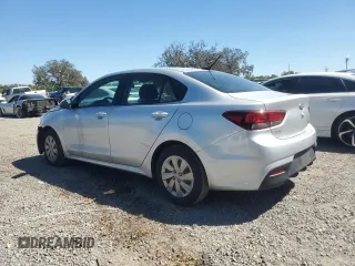 2020 Kia Rio LX with VIN 3KPA24AD1LE284001, listed as a Copart auction lot 49699995 with 75,300 mi miles and Non Repairable. Bid and sale history available at carsss.com. Image 2.