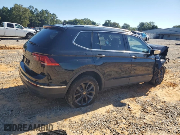 2022 Volkswagen Tiguan SE with VIN 3VV3B7AX0NM095872, listed as a Copart auction lot 59027465 with Not provided miles and Salvage title. Bid and sale history available at DreamBid. Image 3.