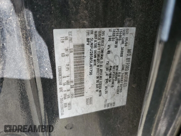 2005 Lincoln Navigator Luxury with VIN 5LMFU28585LJ01750, listed as a Copart auction lot 53298165 with 162,227 mi miles and Salvage Title. Bid and sale history available at carsss.com. Image 13.