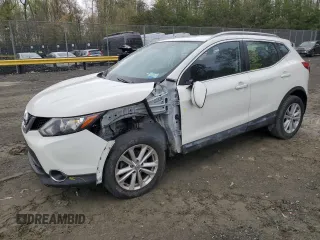 2017 Nissan Rogue Sport SL with VIN JN1BJ1CR9HW104858, listed as a Copart auction lot 52757515 with 86,575 mi miles and Salvage Title. Bid and sale history available at carsss.com. Image 1.