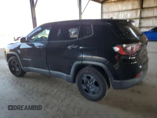 2018 Jeep Compass Sport with VIN 3C4NJCAB7JT369169, listed as a Copart auction lot 62609335 with 148,398 mi miles and Salvage title. Bid and sale history available at DreamBid. Image 2.