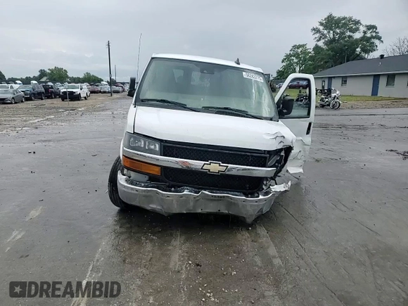 2020 Chevrolet Express Passenger LT with VIN 1GAZGPFG5L1188604, listed as a Copart auction lot 56283275 with 103,635 mi miles and Salvage title. Bid and sale history available at DreamBid. Image 14.